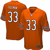 Nike Men & Women & Youth Bears #33 Tillman Orange Team Color Game Jersey,baseball caps,new era cap wholesale,wholesale hats
